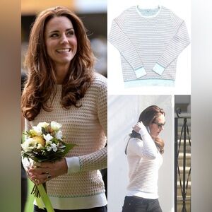 Rare Deborah Egg-knit Sweater by Jonathan Saunders - ASO Royal Kate Middleton
